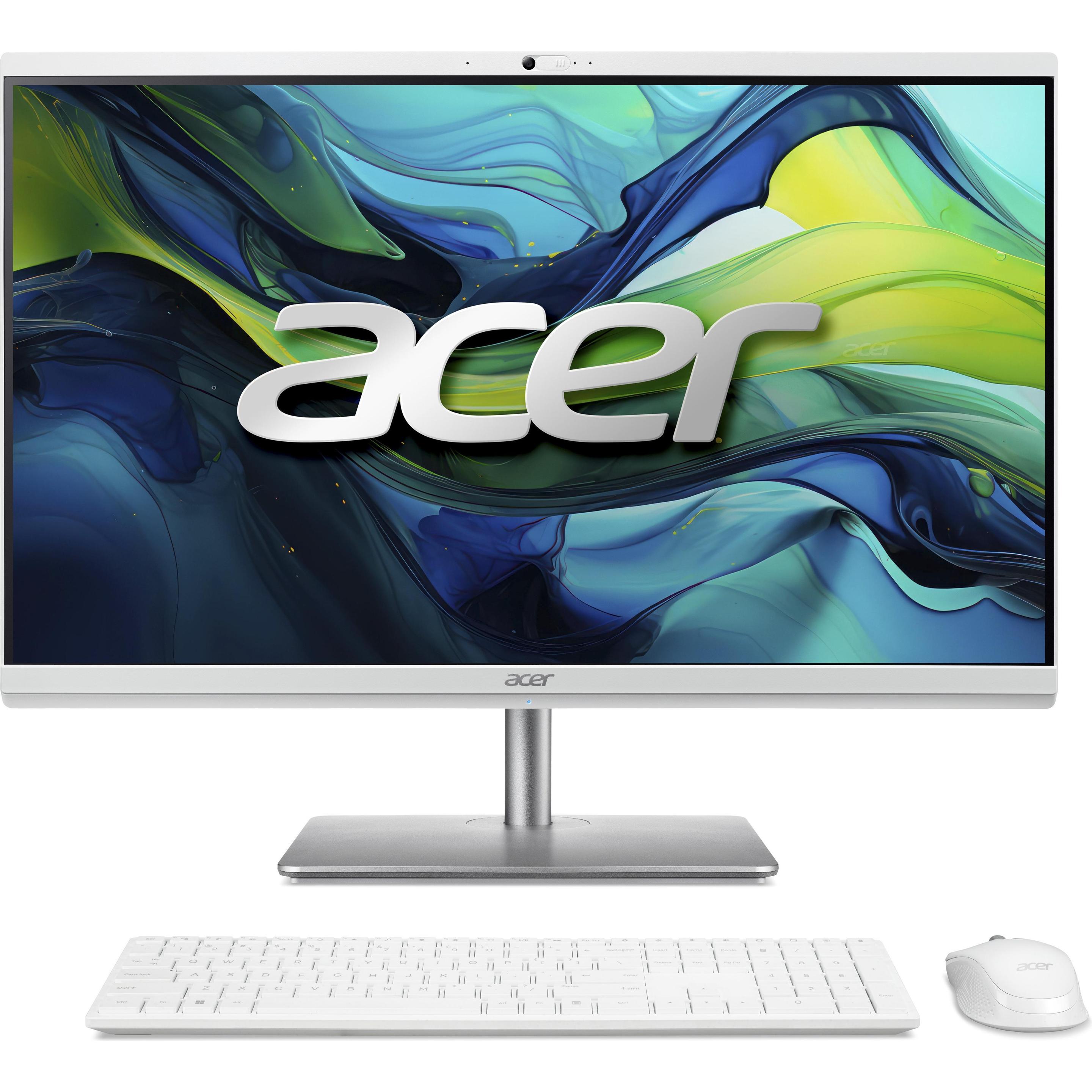 Acer Aspire C27-195ES 27" u716/1 W11 (16 GB, 1000 GB, Intel Arc Graphics), PC, Weiss