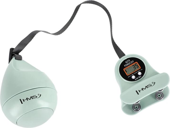 Produktbild HMS Hhm13 Hula Hoop Grün Mit Magneten Und Gewicht + Zähler (40 cm, 360 g)