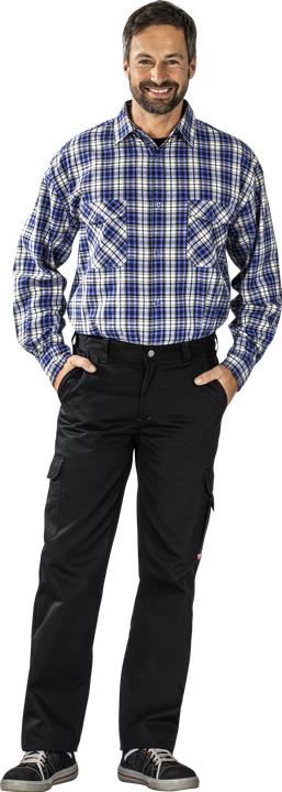 Immagine prodotto Planam Camicia di flanella 2001 1/1 a scacchi blu 47/48 49/50 (50)