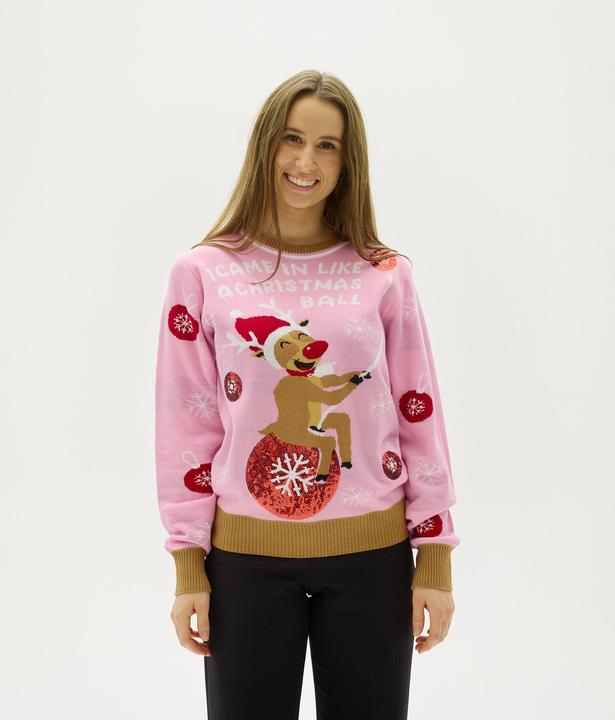 Actual product image Christmas Sweats I Came In Like A Christmas Ball (XS)