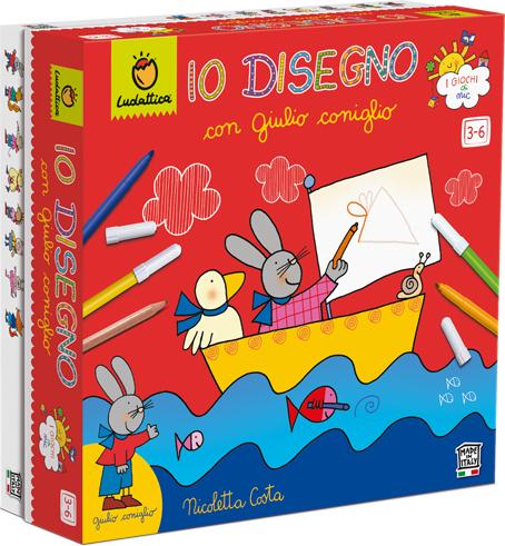 Actual product image Ludattica NICOLETTA COSTA - IO DISEGNO con Giulio Coniglio