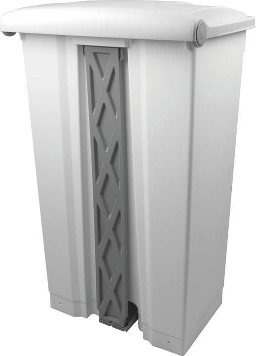 Immagine prodotto Helit Cestino per carta straccia 18 l H331xØ315 mm con bordo maniglia plastica grigio chiaro (18 l)