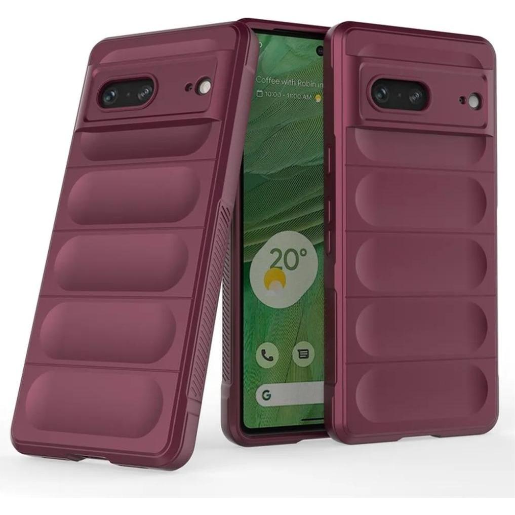 Thumbnail - Screenguard CloudCase Google Pixel 7 TPU Hülle (Google Pixel 7), Smartphone Hülle, Rot