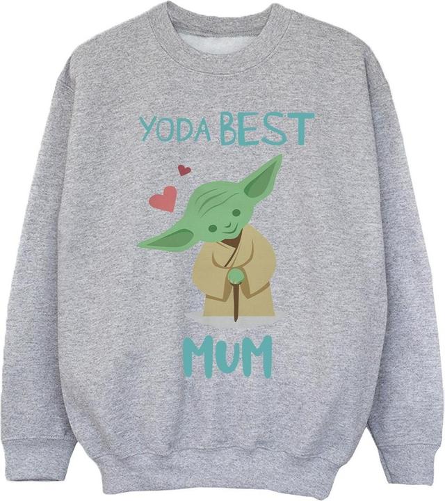 Produktbild Star Wars Yoda Best Mum Sweatshirt Mädchen (128)