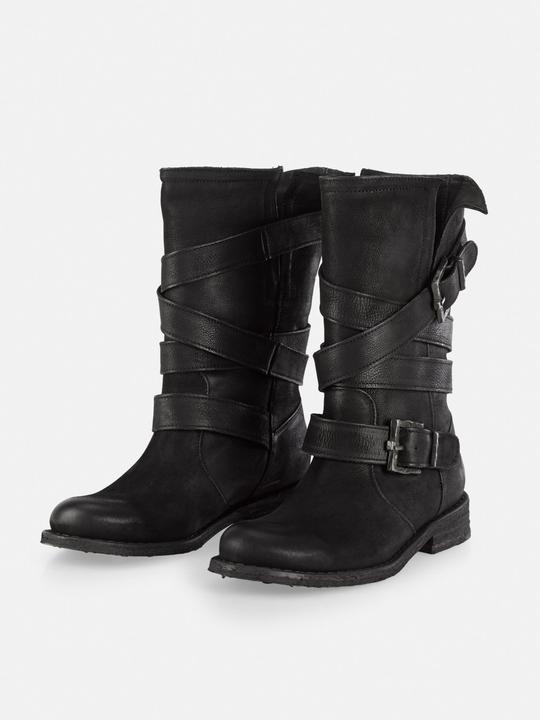 Immagine prodotto Felmini Stivali biker GREDO 8562 con due fibbie decorative. Una fusione di stile robusto e stile urbano. (36)