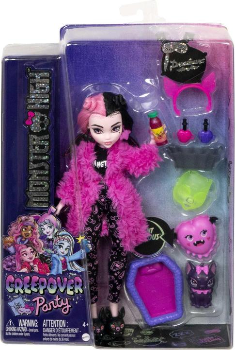 Produktbild Monster High Draculaura, Schaurig schöne Pyjamaparty