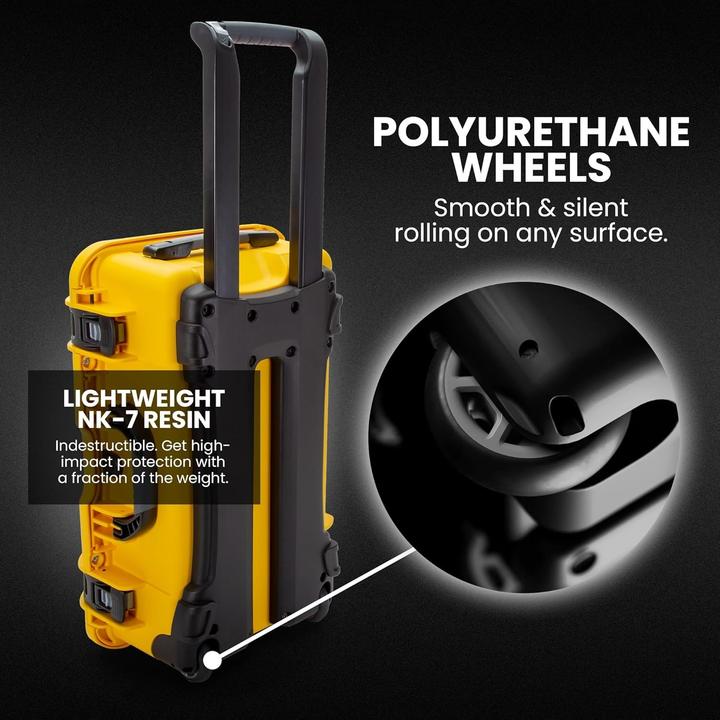 Actual product image Nanuk Plastic case 935 - TW+DO Yellow (28.50 l)