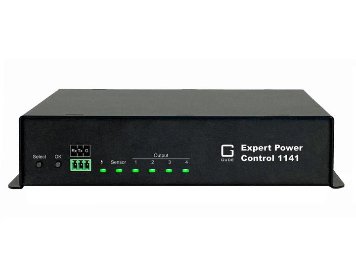 Actual product image Gude 1141-1 4-way switched PDU with measurement and monitoring