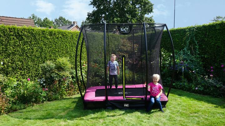 Actual product image Exit Silhouette Ground Rect with safety net (193 cm)