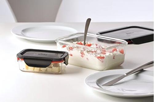 Produktbild Silit Storio Vorratsdose 21 x 14cm Glas Vorratsglas luftdichter Aroma-Deckel Frischhaltedose (1.40 l)