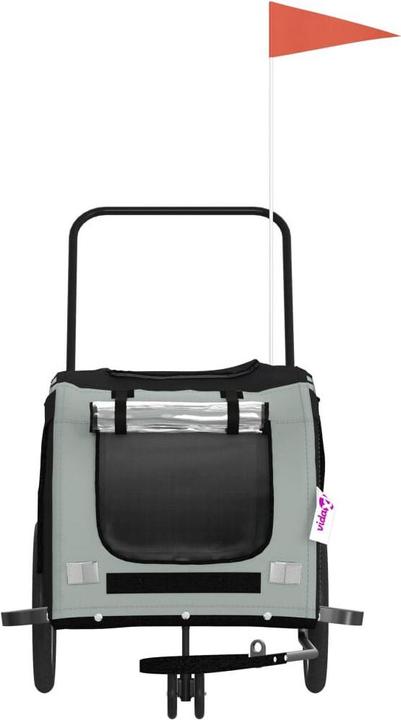 Produktbild vidaXL Fahrradanhänger Hund