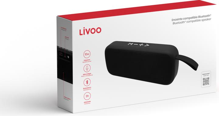 Produktbild Livoo Bluetooth®-kompatibler Lautsprecher (3 h, Akkubetrieb)