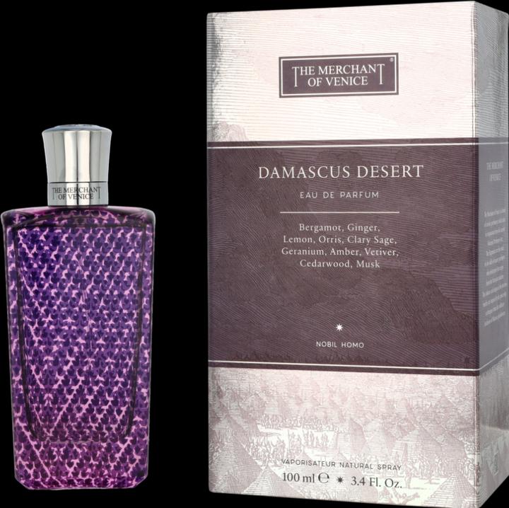 Actual product image The Merchant of Venice Nobil Homo Damascus Desert Eau de Parfum (Eau de parfum, 100 ml)