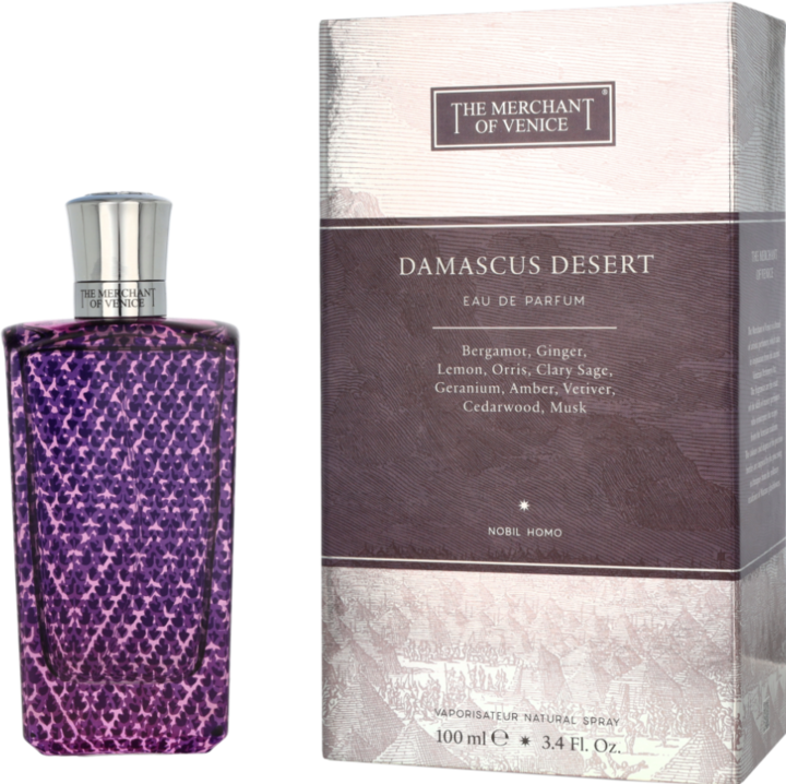 Immagine prodotto The Merchant of Venice Nobil Homo Damascus Desert Eau de Parfum (Eau de parfum, 100 ml)