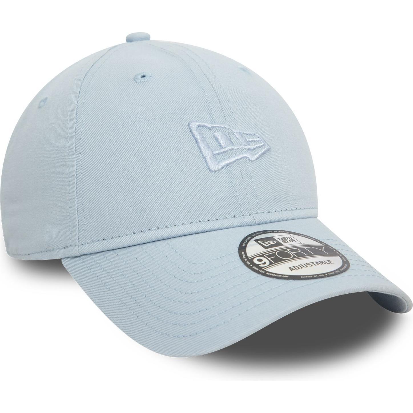 New Era, Herren, Cap, 9Forty Strapback Cap - NE BRAND FLAG sky blue, Blau
