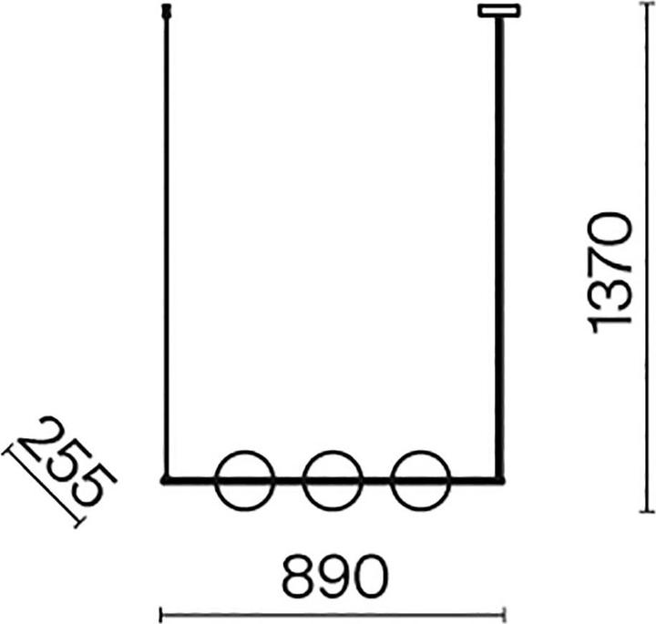 Produktbild Maytoni Erich Pendelleuchte, Hängeleuchte 3x E14 Messing (E14)