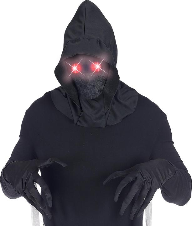 Produktbild Widmann Maske mit Kapuze und leuchtenden Augen