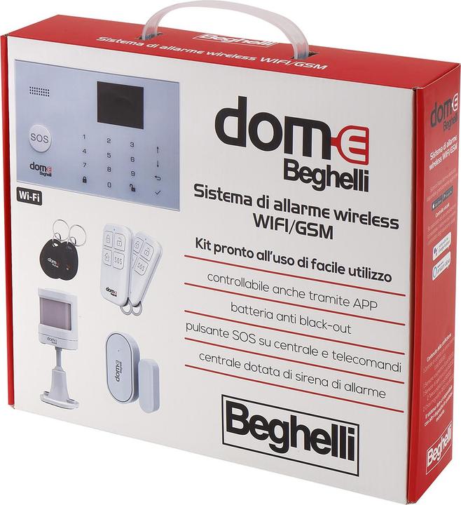 Actual product image Beghelli 60103 Wi-Fi security alarm system White