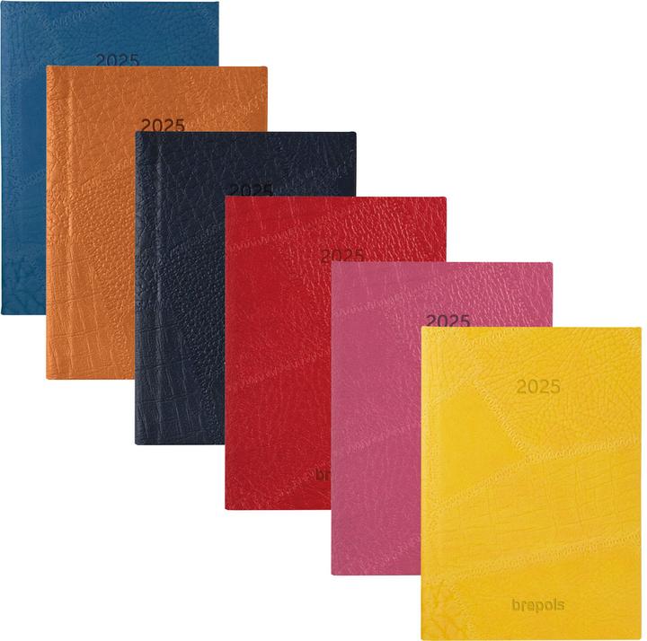 Immagine prodotto Brepols Delta 3½ T/S Lucca Cart.ass. 8343395 8,5x12,5cm, 2020 (A6, 1 settimana / 2 pagine)