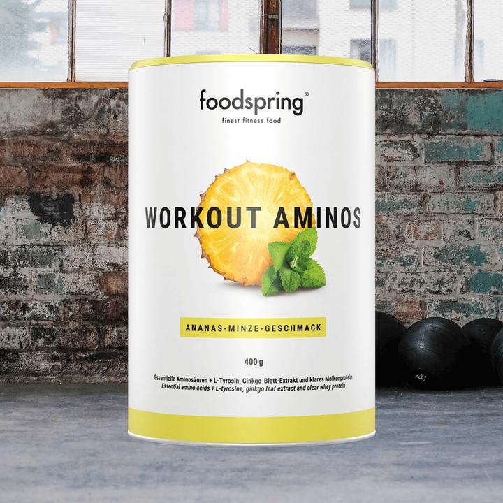 Actual product image Foodspring Workout Aminos (1 pcs., 400 g)