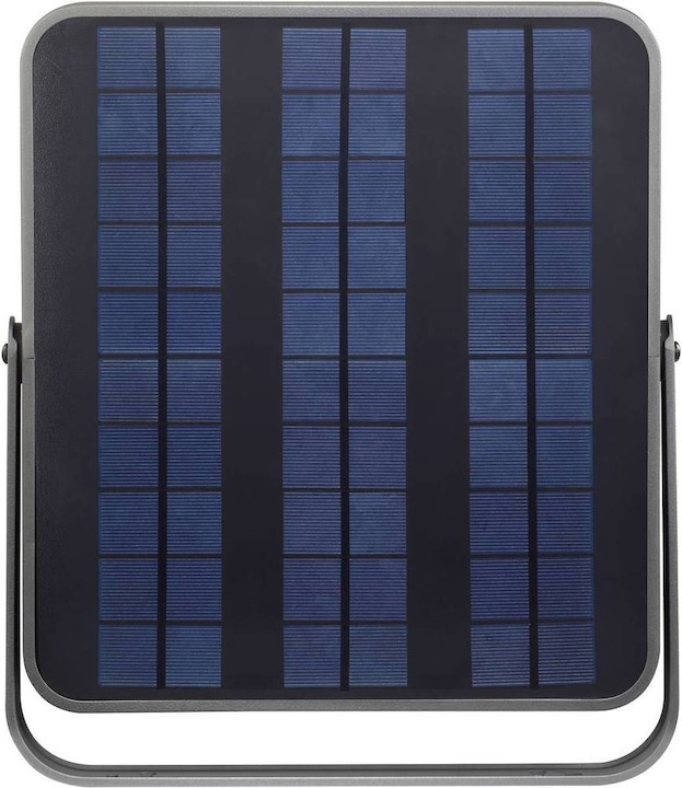 Actual product image Sygonix Solar Wall Light with Motion Detector SY-5176608 SMD LED 15 W Cold (1500 lm, IP65)