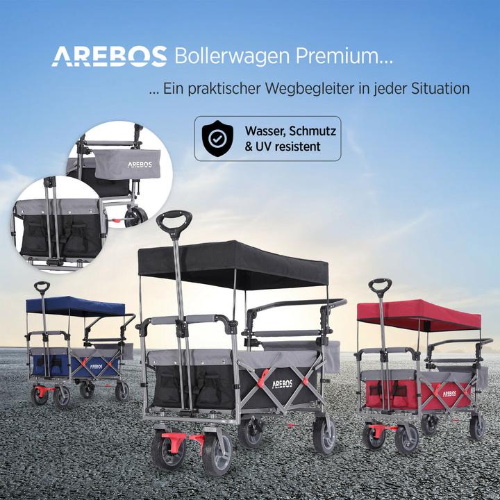 Produktbild Arebos Bollerwagen Premium