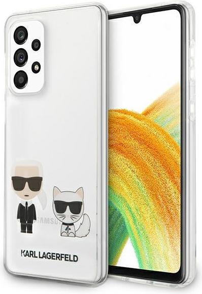 Produktbild Karl Lagerfeld KLHCA33CKTR A33 5G A336 hard case Transparent Karl amplifier Choupette (Samsung Galaxy A33 5G)