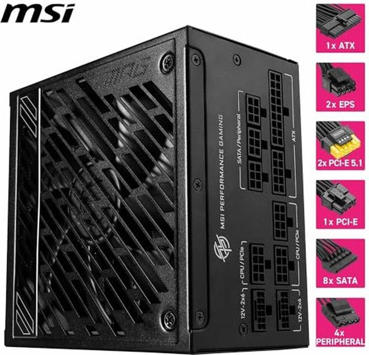 Image du produit MSI MPG A1250GS (1250 W)