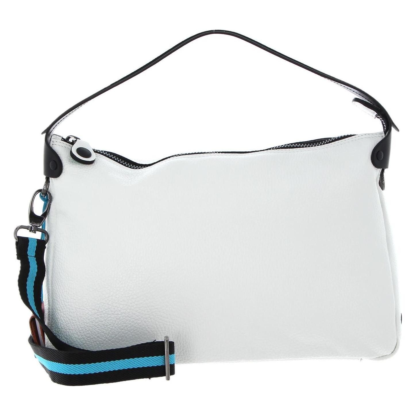 Gabs, Damen, Handtasche, Calliope Tg Ruga Stitching, Weiss