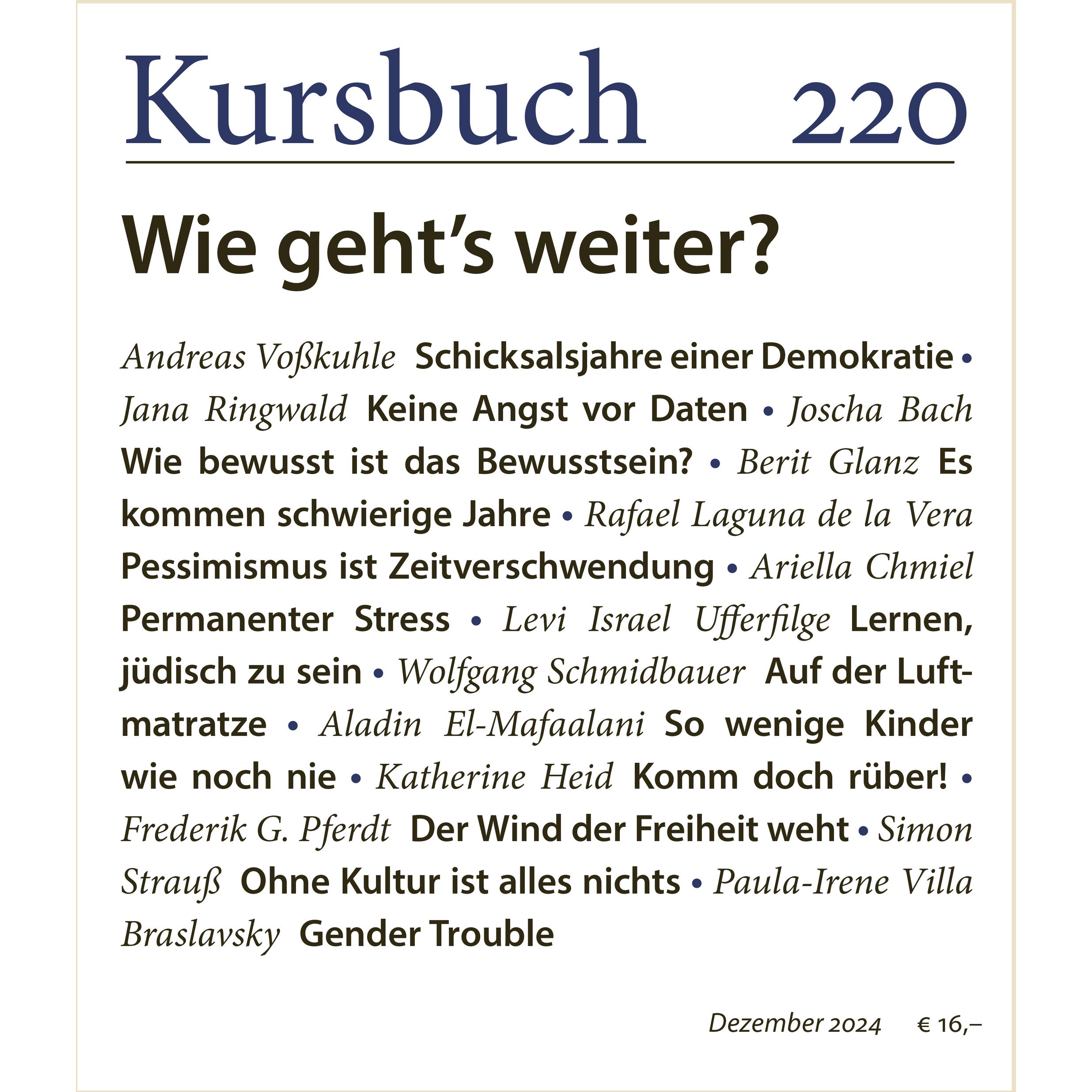 Thumbnail - Kursbuch 220, Schulbücher von Sibylle Anderl, Peter Felixberger, Armin Nassehi