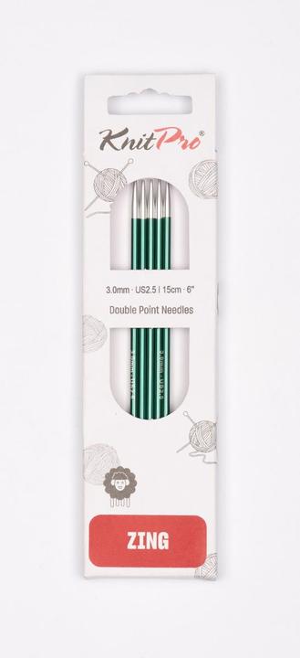 Knitpro Jeu d'aiguilles à chaussettes ZING / 5 pièces