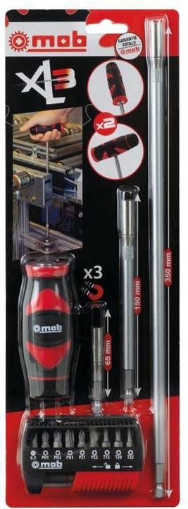 Actual product image Peddinghaus Interchangeable Blade Screwdriver 13-Piece Set