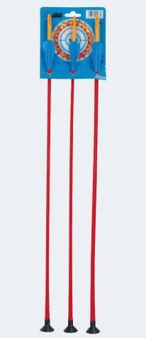 Actual product image J.G. Schrödel Bow dart w.suction head 60cm, set of 3