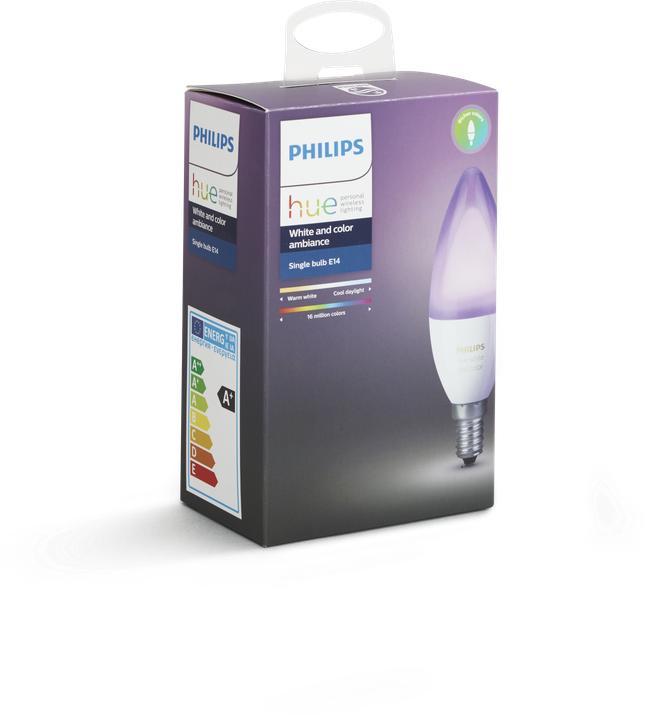 Produktbild Philips Hue White & Color Ambiance Erweiterung (E14, 6.50 W, 470 lm, 1 x, G)