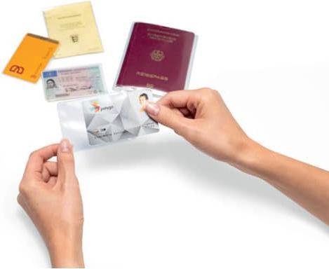 Actual product image HERMA ID card cover PP 155x220mm (15.5 x 22 cm, 1 x)