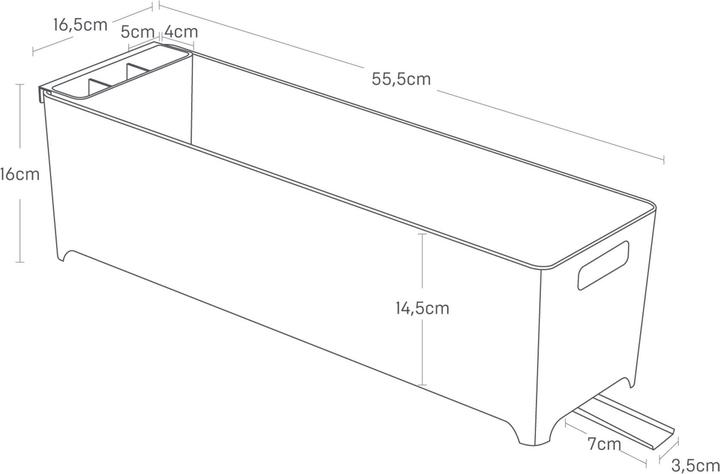 Produktbild Yamazaki Schmaler Abtropfkorb TOWER