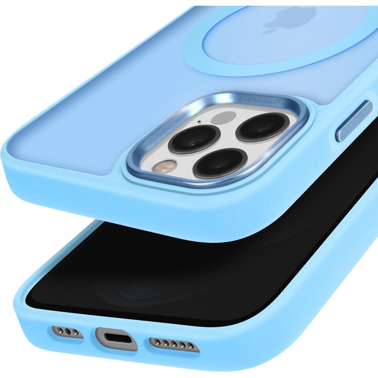 Thumbnail - Avizar Frost Color Case (Apple iPhone 12 Pro Max), Smartphone Hülle, Blau