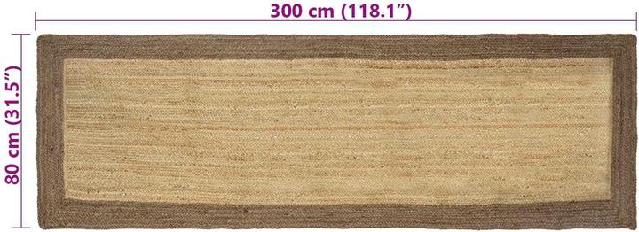 Produktbild vidaXL Moderner Teppich (300 x 80 cm)