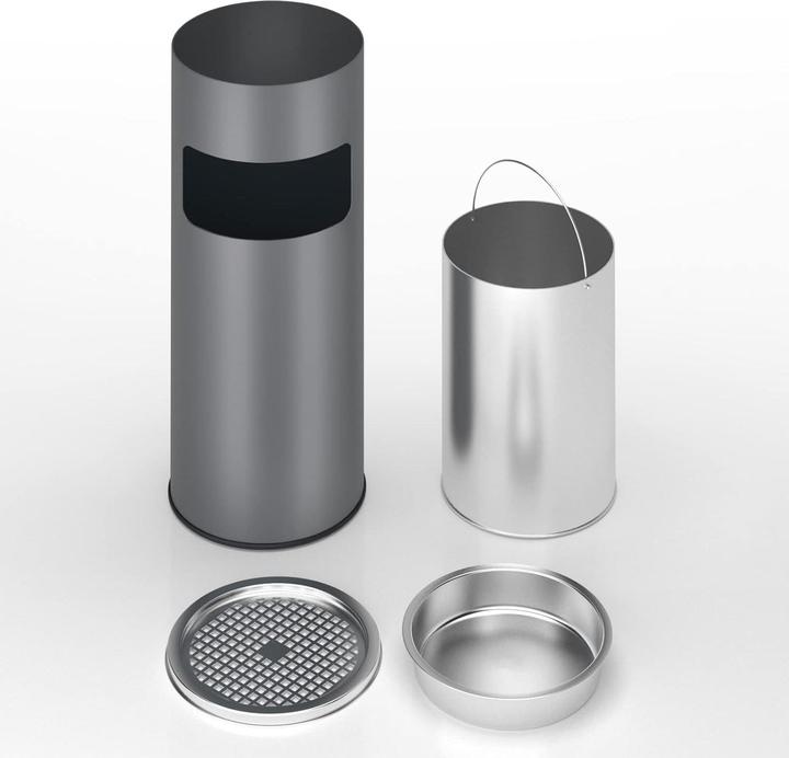 Produktbild Jago Standaschenbecher mit Mülleimer (30 Liter)