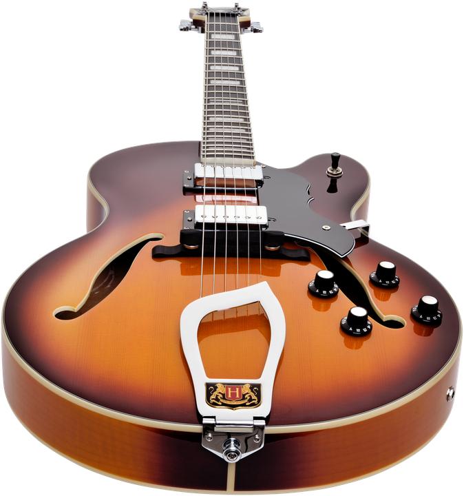 Produktbild Hagstrom E-Gitarre, HJ800, Vintage Sunburst (E-Gitarre, Fichte)