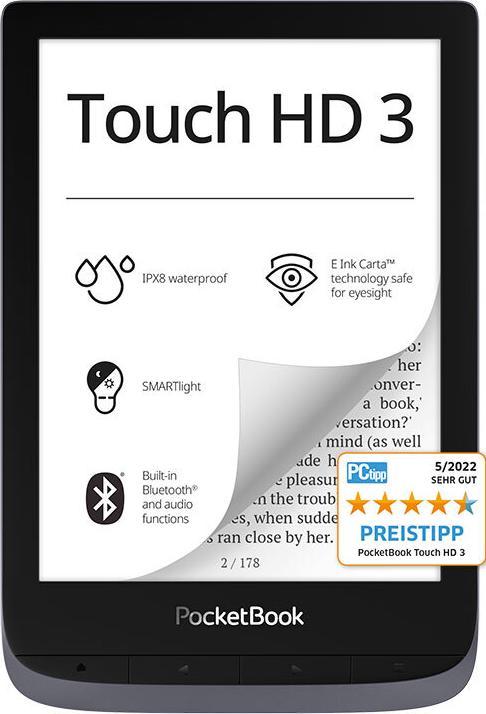 Actual product image PocketBook Touch HD3 (6", 16 GB, without advertising)