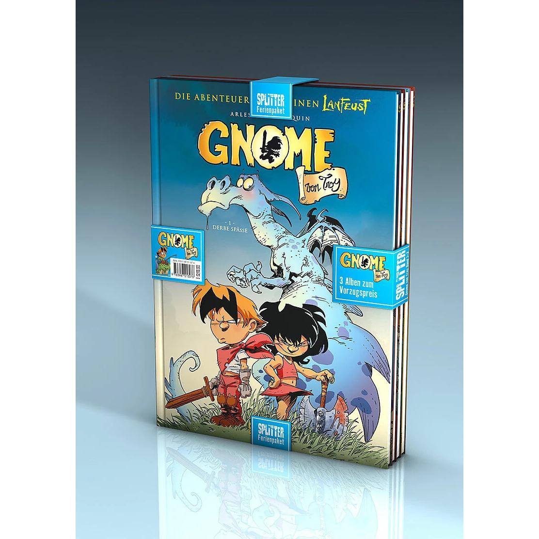 Die Gnome von Troy Ferienpaket: Band 1 - 3 zum Sonderpreis, Belletristik von Christophe Arleston