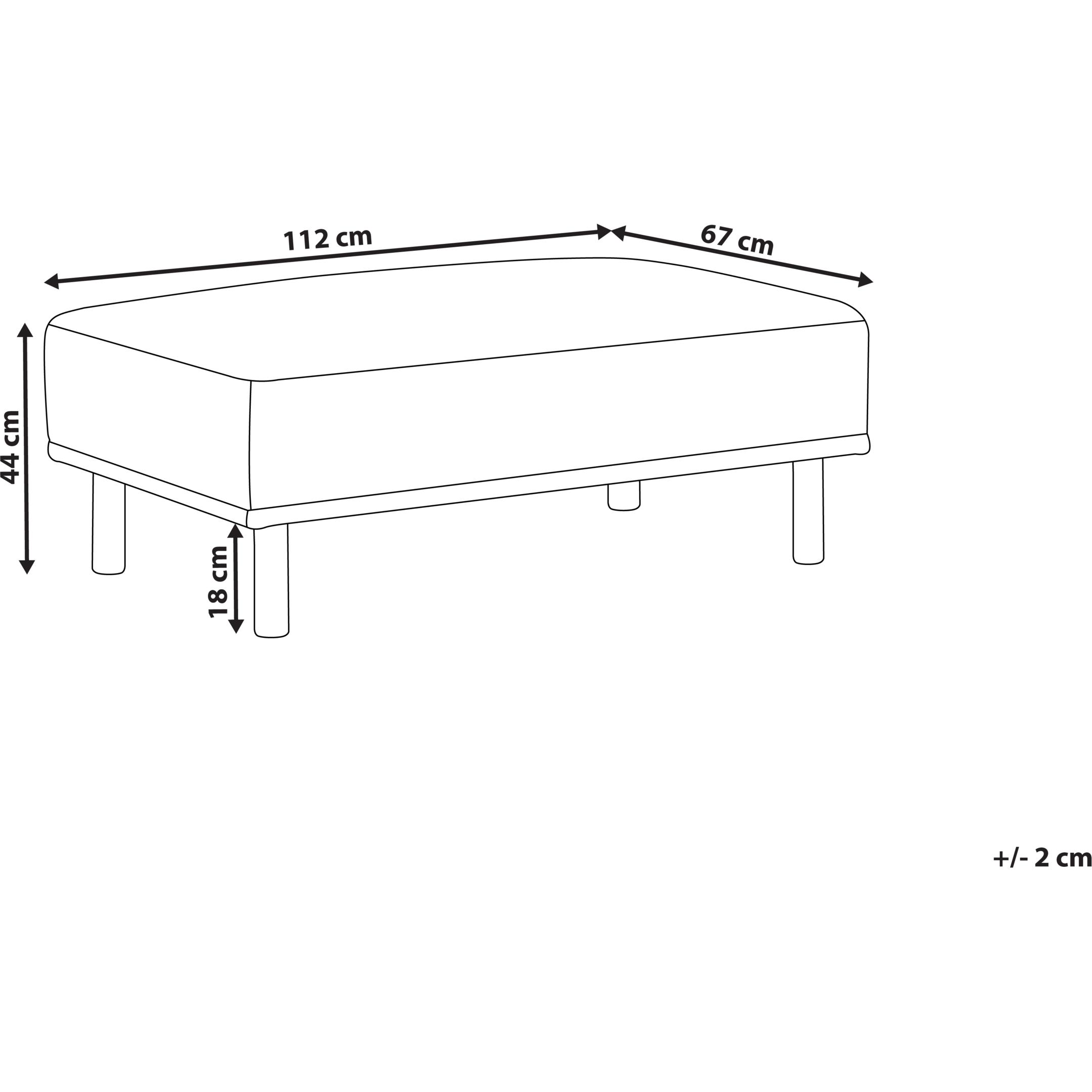 Thumbnail - Beliani, Hocker + Pouf, Holt