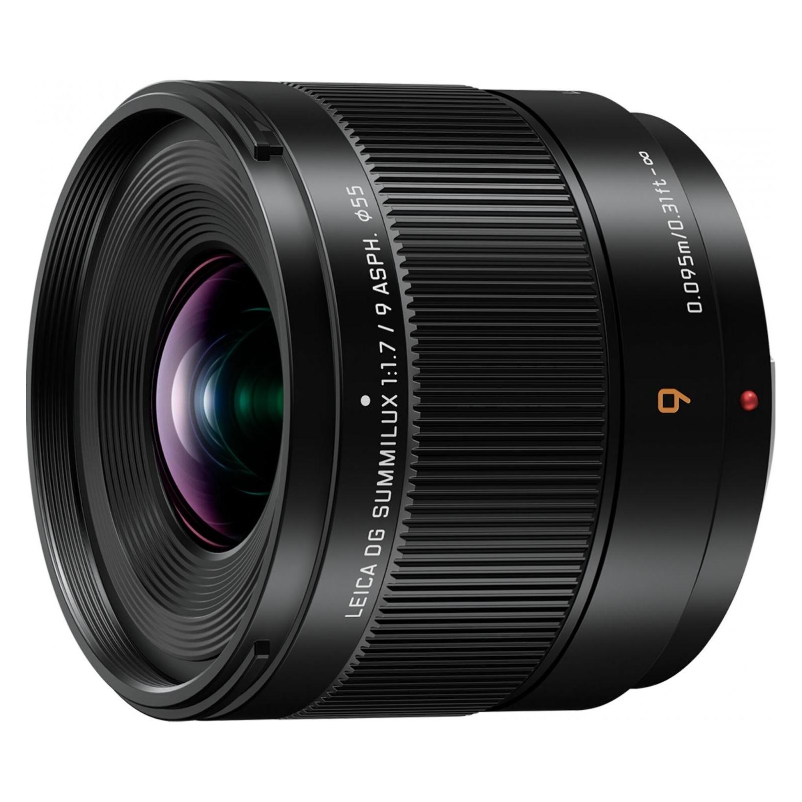 Panasonic Leica DG 9mm 1.7 (Micro Four Thirds, Micro Four Thirds), Objektiv, Schwarz