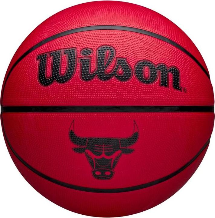 Xtrem Toys & Sports Ballon de basket Wilson NBA CHICAGO BULLS, taille 5, non gonflé (5)