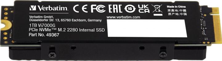 Immagine prodotto Verbatim Vi7000G (1000 GB, M.2 2280)