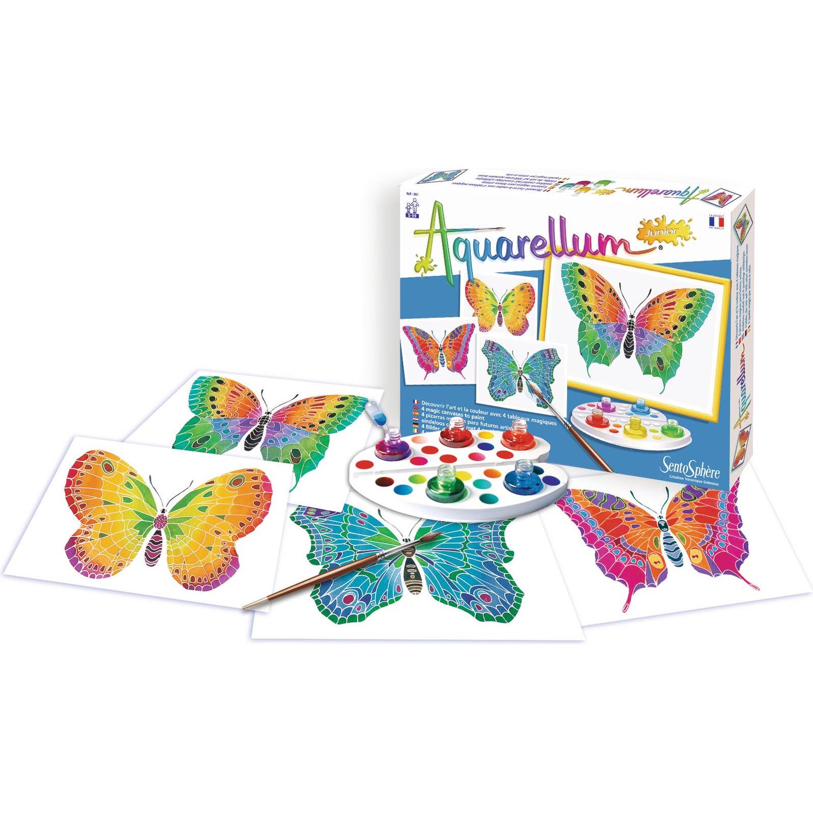 Sentosphere Aquarell Junior 4t Schmetterlinge