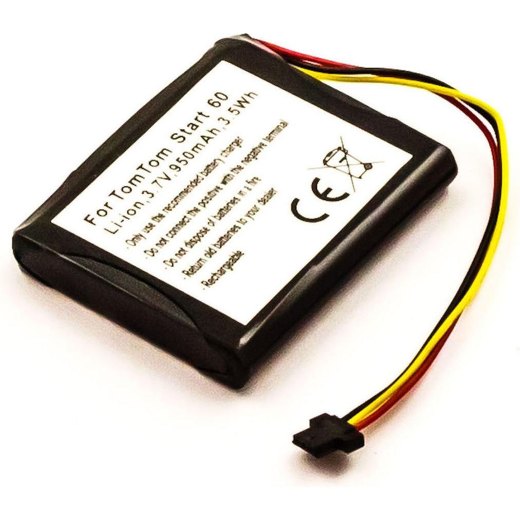 AGI, Fahrzeug Navigation Zubehör, 115697 - Navigator-Batterie - TomTom - Via 1605 - Schwarz - Lithium-Ion (Li-Ion)