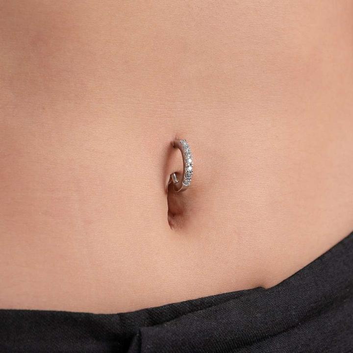 Produktbild Bijouteria Bauchpiercing (Chirurgenstahl 316L, Kristall)