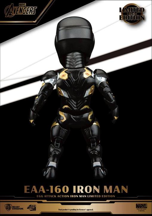 Actual product image Beast Kingdom Avengers Infinity War Egg Attack figurine Iron Man Mark 50 Limited Edition 16 cm